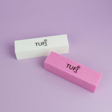 Buff TUFI profi  PREMIUM  white 150/150 grit 1 pc - Фото №3