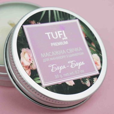 Massage Spa candle for hands TUFI profi  PREMIUM Bora Bora 30 g (0097223) - Фото №3