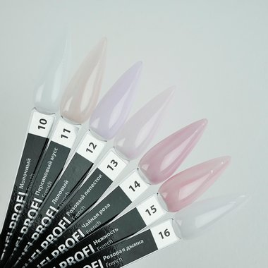 Гель-лак TUFI profi PREMIUM French 16 розовая дымка 8мл (0121209) - Фото №4