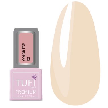 TUFI profi PREMIUM Color Top 02 Rosa Nebel 8 ml (0123404) - Фото №1