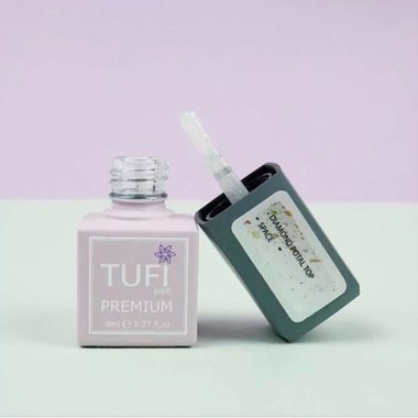 Топ TUFI profi PREMIUM Diamond Potal Top с поталью и шимером космос 8 мл (0125767) - Фото №3