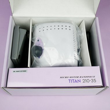 Фрезер TUFI profi PREMIUM TITAN 210 65В 35 000 обр./мин белый (0121436) - Фото №3