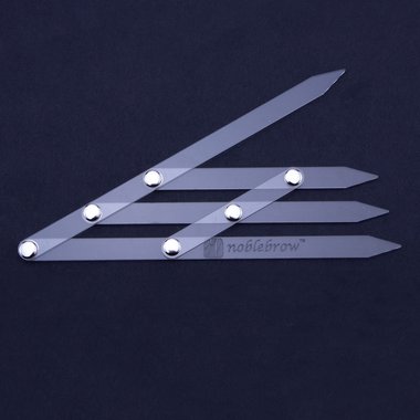 Линейка для симметричных бровей Noble lashes - Фото №3