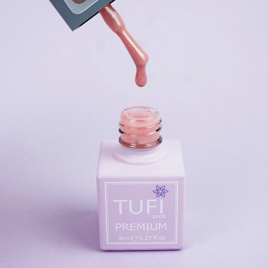 Гель-лак TUFI Profi PREMIUM Crystal Cat 29 абрикосовый агат 8 мл (202609) - Фото №3