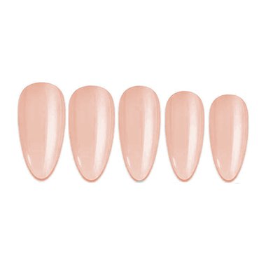 Soak-off gel tips TUFI profi  PREMIUM medium almond beige 240 pcs (195430) - Фото №1
