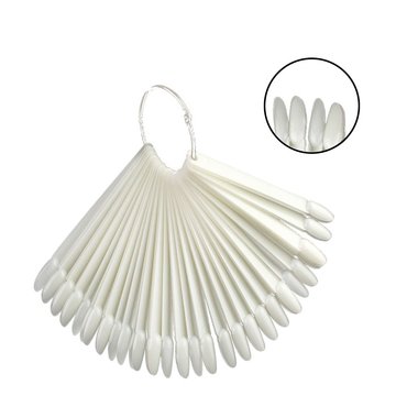 Типсы BLING для гель-лаков, гелей белые 50 шт