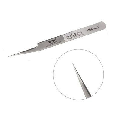 Пинцет для ресниц CLD Vetus MSA - 16 - 3 - Фото №1
