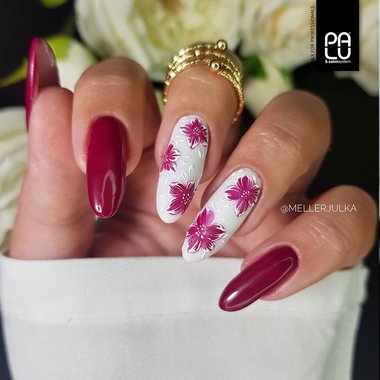 Гель-лак PALU Fall In Toronto T3 фиолетово-розовый 11 мл - Фото №3