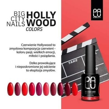 PALU Hollywood R1 Hybrid-Nagellack rot 11 ml - Фото №4