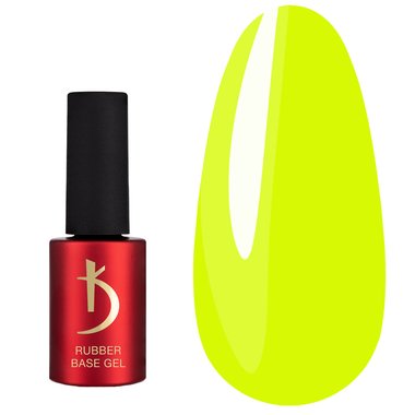 Color base KODI Color Rubber Base Gel Neon 04 yellow 7 ml