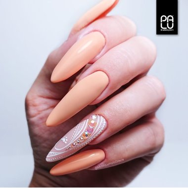 Гель-лак PALU Sydney M6 бежевый 11 мл - Фото №3