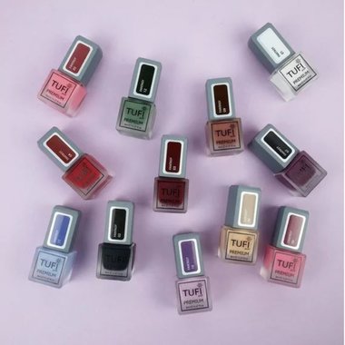 TUFI profi PREMIUM dekorativer Nagellack Fantasy 01 weiß schnee - Фото №5