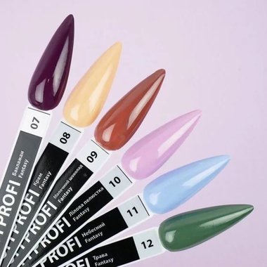 Декоративный лак для ногтей TUFI profi PREMIUM Fantasy 11 небесный 8 мл - Фото №4