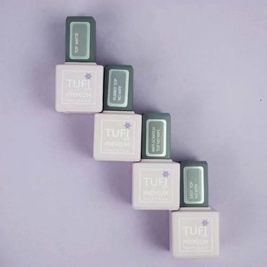 Топ TUFI profi PREMIUM Rubber Top No Wipe каучуковый без липкого слоя 15 мл - Фото №3