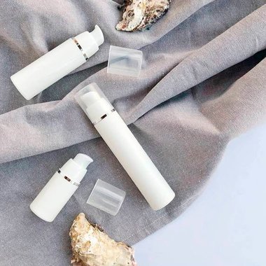 Plastic bottle with a dispenser MILLIFORM Push white 30 ml - Фото №3