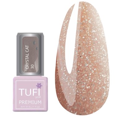 Гель-лак TUFI profi PREMIUM Crystal Cat 30 сердолик 8 мл (0202611) - Фото №1