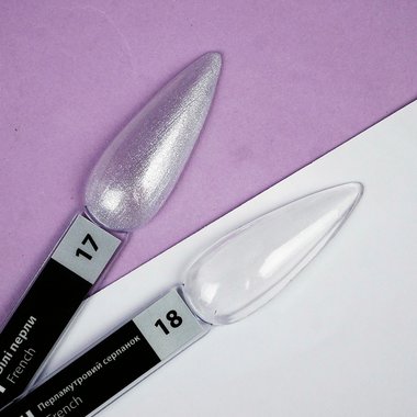 Гель-лак TUFI profi PREMIUM French 18 перламутровая дымка 8мл (0132499) - Фото №4