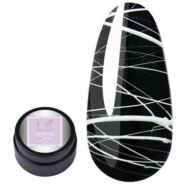 Паутинка TUFI profi PREMIUM Spider Gel 004 белый 5 гр (0104334) - Фото №1