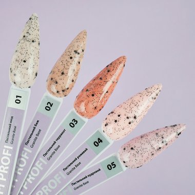 TUFI profi PREMIUM Granite Base 01 Pastell Nude 8 ml (0283709) - Фото №3