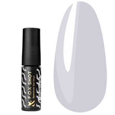 Гель-лак FOX SHOT Spectrum Gel Vinyl 156 светло-серый 5 г - Фото №1