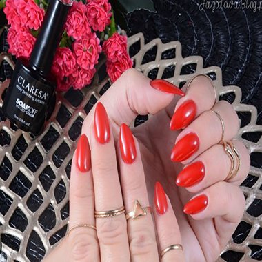 Gel polish Claresa RED 419 red 5 g - Фото №3