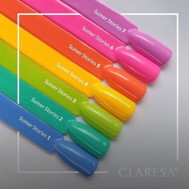 Claresa lakier hybrydowy türkis SUMMER STORIES 2 -5g - Фото №5