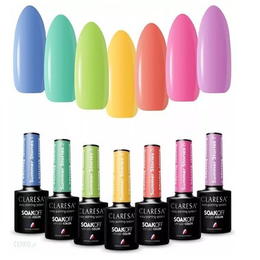 Gel polish Claresa SUMMER STORIES 5 peach 5 g - Фото №2