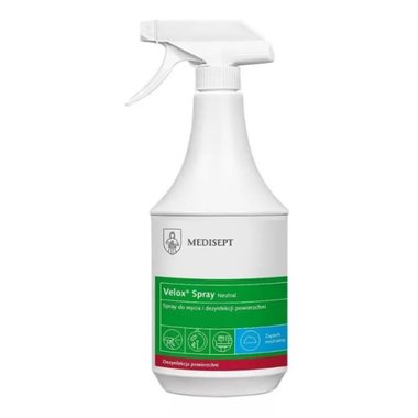 Жидкость для дезинфекции поверхностей Medisept VELOX spray 1л