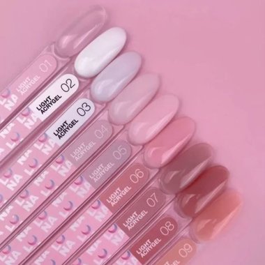 Acrygel LUNA Light №9 light peach 13 ml (249-1479) - Фото №3
