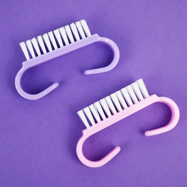 Щеточка для рук и ногтей TUFI profi PREMIUM мини фиолетовая (0202496) - Фото №4