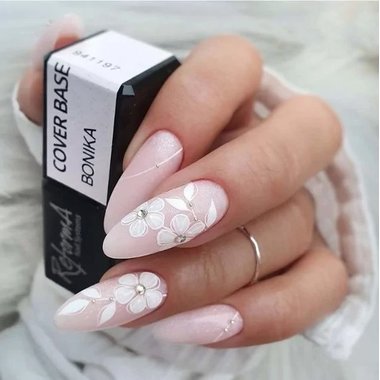 Color base REFORMA Cover Base Bonika pink with shimmer 10 ml (941197) - Фото №2