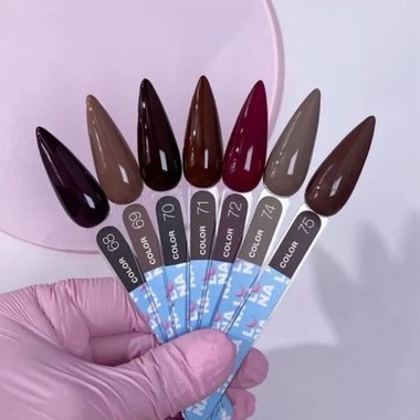 Гель-лак LUNA №70 темно-бордовый 13 мл - Фото №2