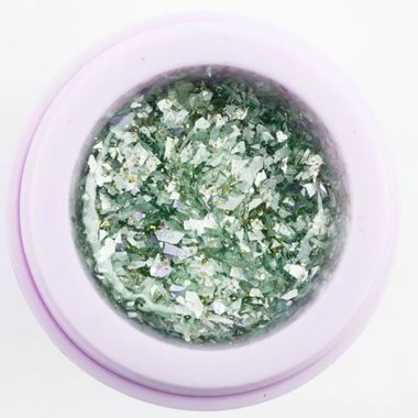 Гель-лак TUFI profi PREMIUM Sparkle 13 салатовый иней 5 мл (0243548) - Фото №3