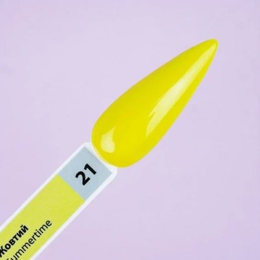 Gellack TUFI profi PREMIUM Summertime №21 gelb 8ml (0283773) - Фото №3