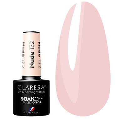 Clarese Gellack NUDE 122 hellbeige 5 ml - Фото №1