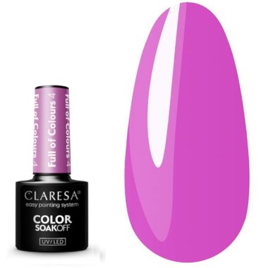 Claresa Gellack Full of Colours 4 - 5g - Фото №1