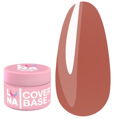 База LUNA Cover №8 пастельный розовый 30 мл - Фото №1