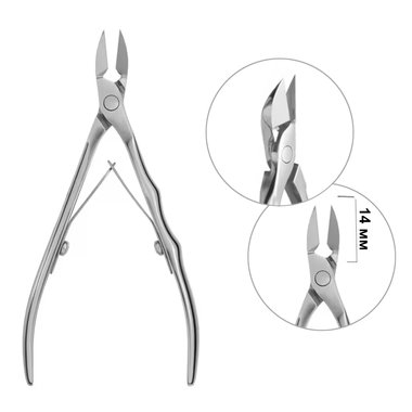 Professional cuticle nippers EXPERT 11 14 mm - Фото №1