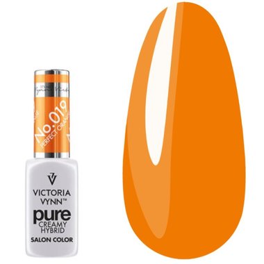 Гель лак Victoria Vynn PURE CREAMY HYBRID 019 Perfect Orange
