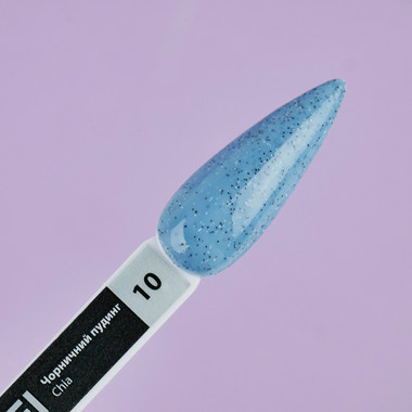 Gel polish TUFI profi PREMIUM Chia 10 blueberry pudding 8 ml (0295693) - Фото №3