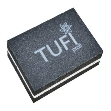 Бафик TUFI profi PREMIUM мини черный 100/180 грит 50 шт - Фото №1