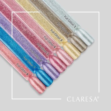Claresa FULL GLITTER 2 Hybridpolitur für glänzendes Metall, 5 g - Фото №2