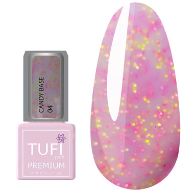 Base TUFI profi PREMIUM Candy Base №04 Sorbet 8 ml (0295675) - Фото №1