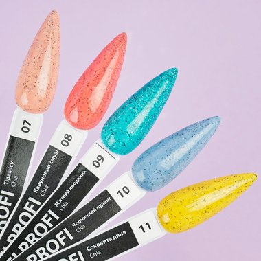 Gel polish TUFI profi PREMIUM Chia 10 blueberry pudding 8 ml (0295693) - Фото №4