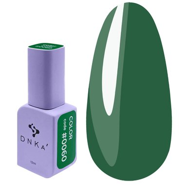Gel polish DNKa 0060 mint green 12 ml (GPDC0060) - Фото №1