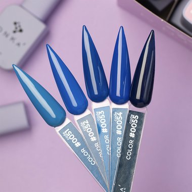 Гель-лак DNKa №0054 синий 12 мл (GPDC0054) - Фото №2