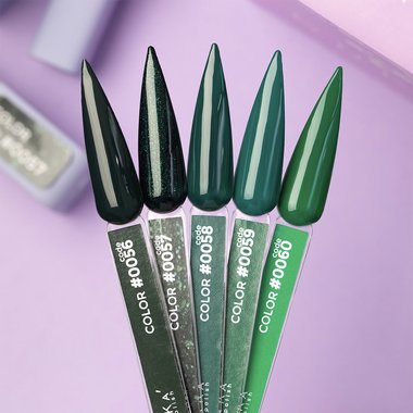 Gel polish DNKa 0058 dark turquoise 12 ml (GPDC0058) - Фото №2