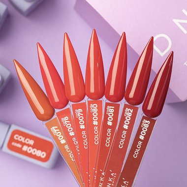 Гель-лак DNKa №0083 спелая вишня 12 мл (GPDC0083) - Фото №2