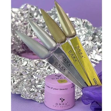 Gel paint DNKa Metal 5 ml (DNKAMG-5) - Фото №3