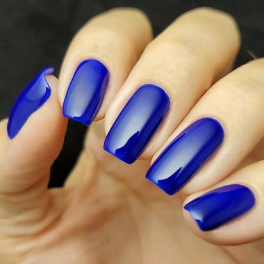 Winter manicure 2023-2024 (blue)